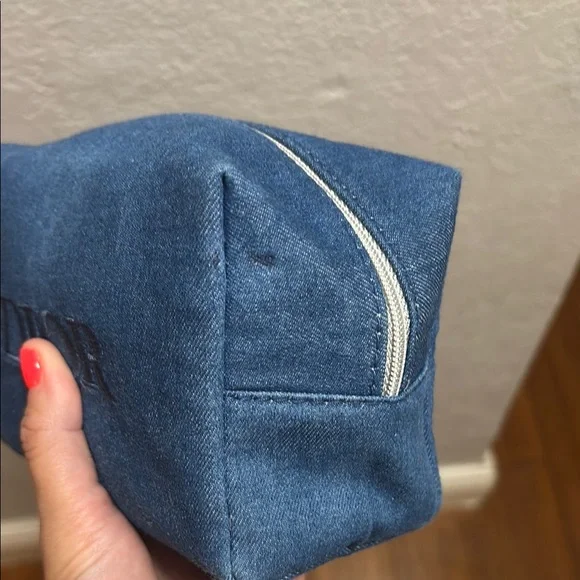 Dior Denim Blue Pouch - Picture 6 of 8
